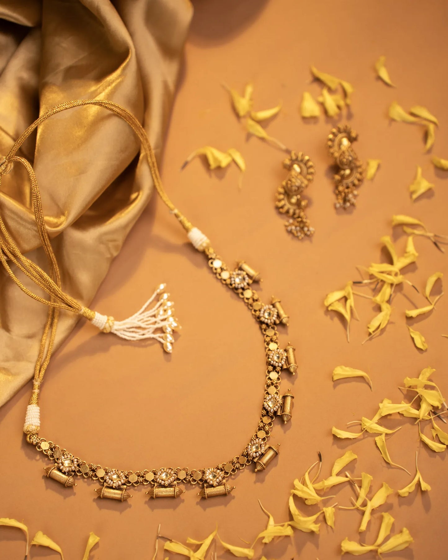 P925 Silver Heritage Dholak Charm Necklace