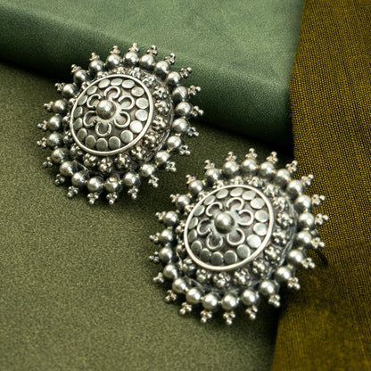 P925 Silver Surya Bloom Studs
