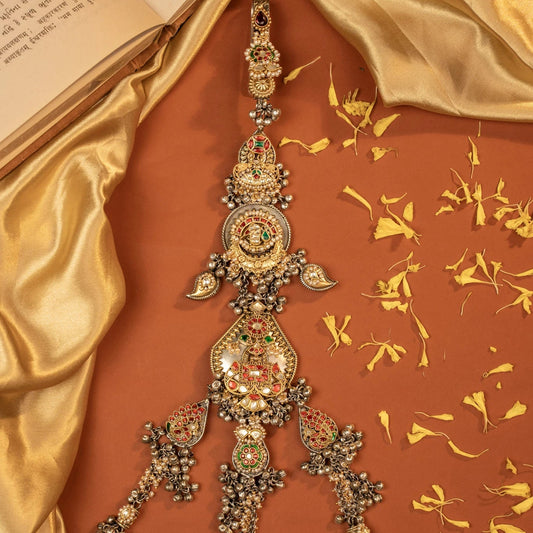 P925 Silver Rangmahal Ghungroo Juda