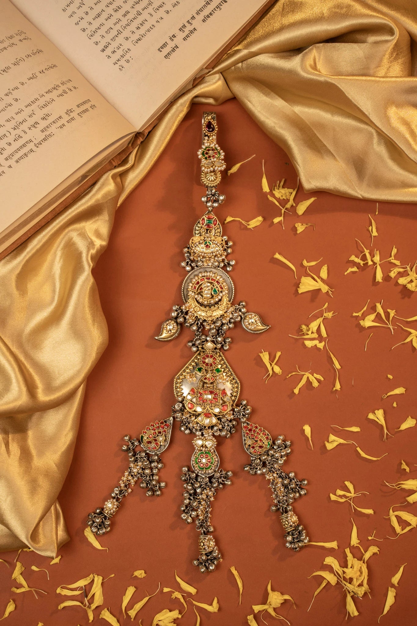 P925 Silver Rangmahal Ghungroo Juda