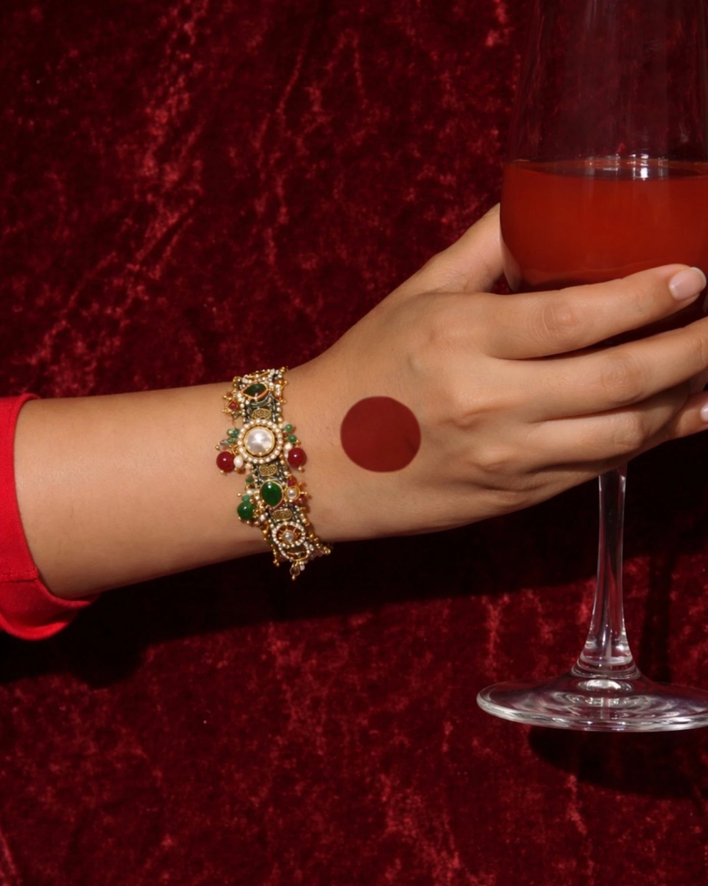 P925 Silver Mayura Paisley Bracelet