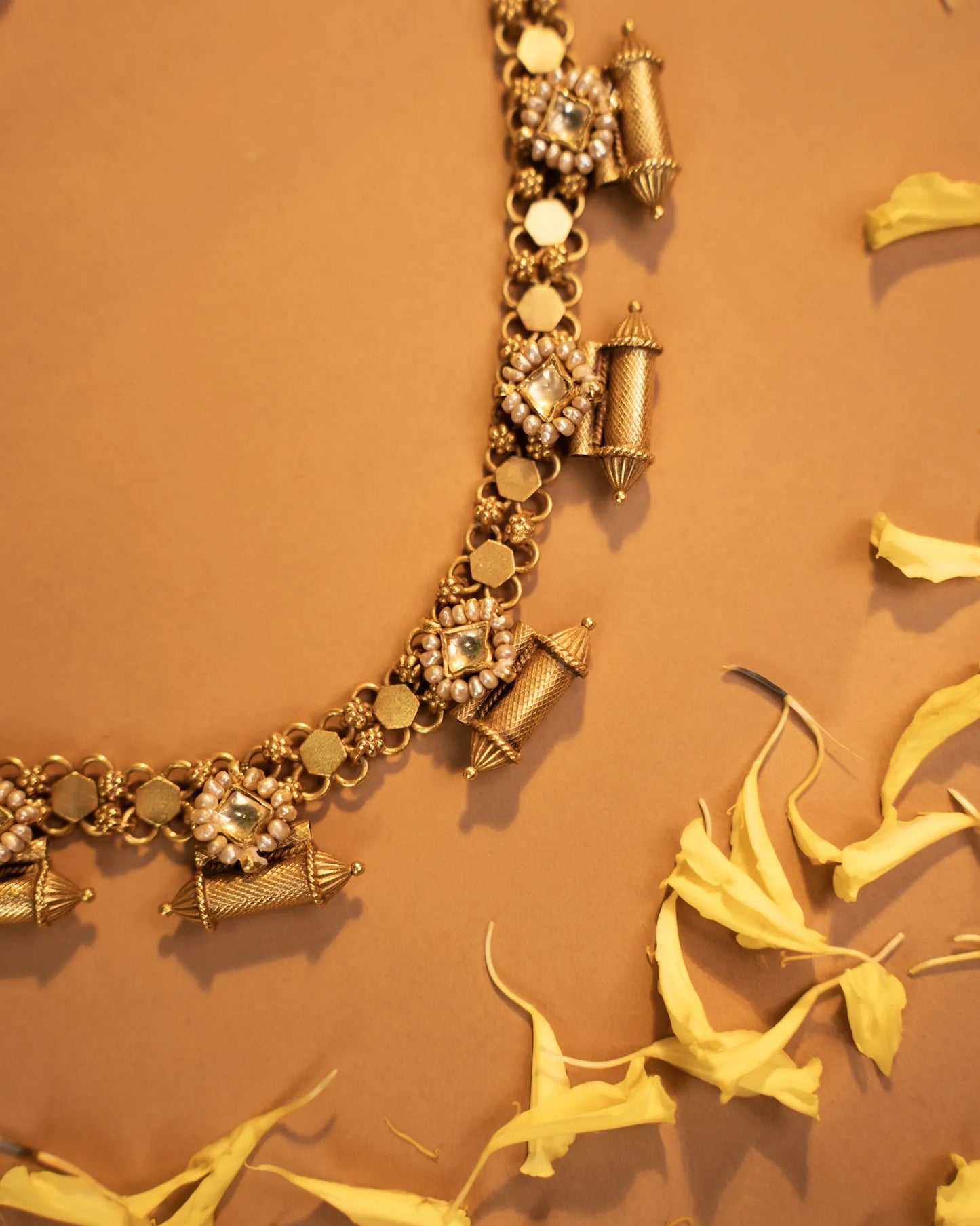 P925 Silver Heritage Dholak Charm Necklace