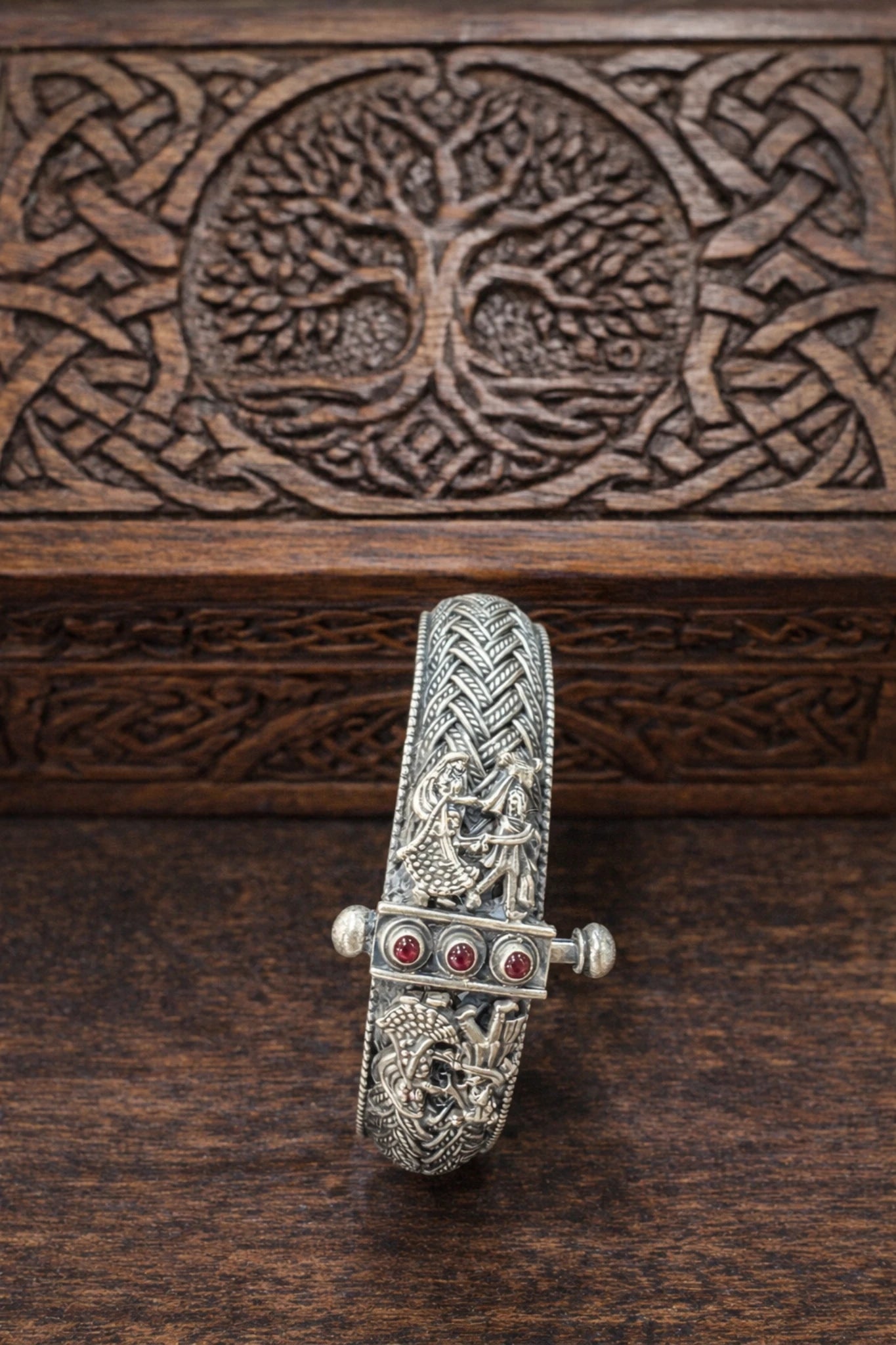 p92.5 Silver Padma Bangles