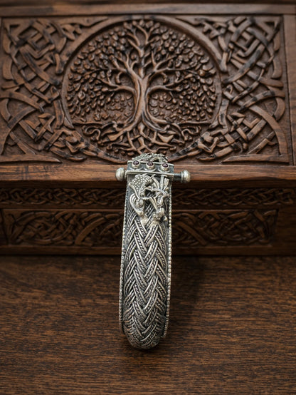 p92.5 Silver Padma Bangles