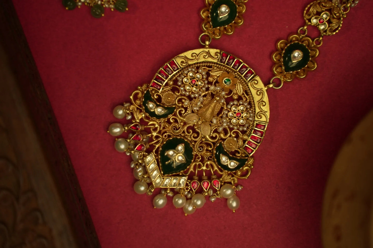 P925 Silver Padmapriya Temple Haar
