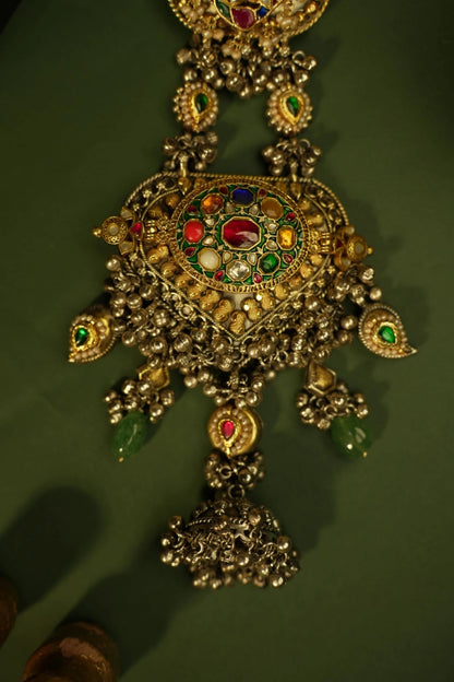 P925 Silver "Navratna" Juda