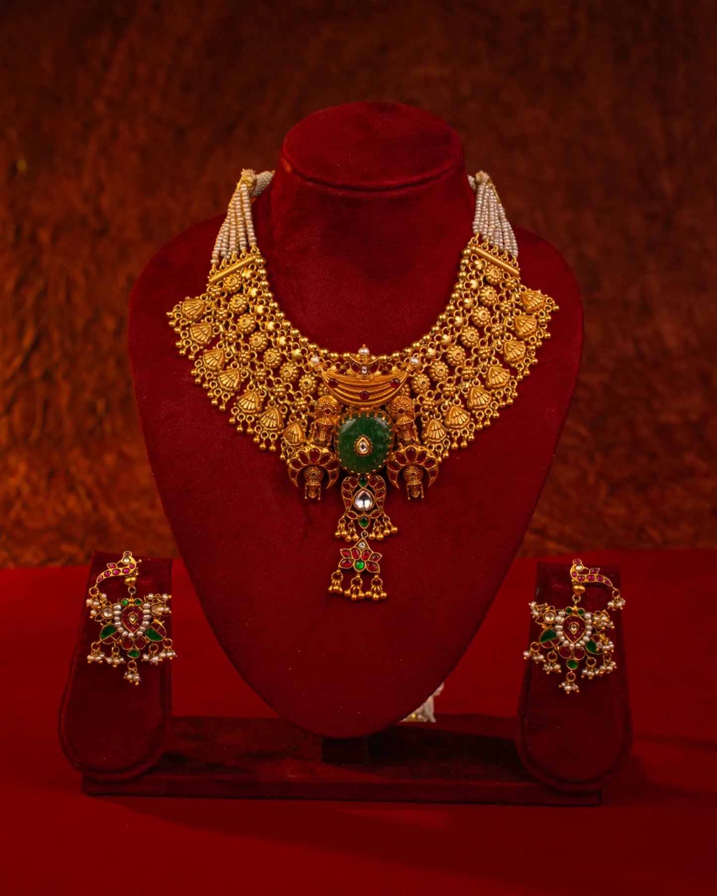 P925 Silver The Imperial Kundan Necklace