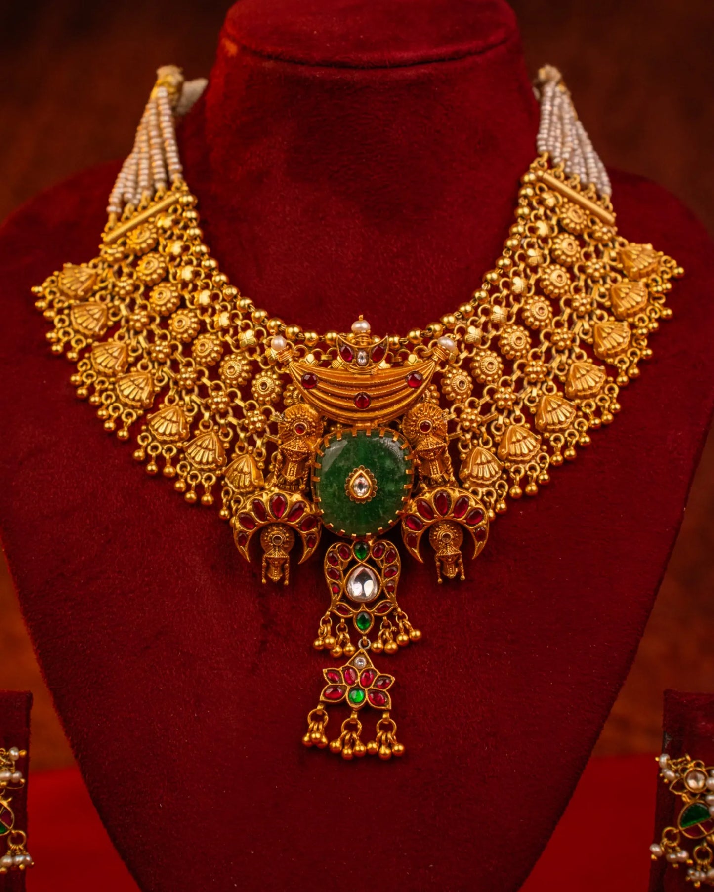 P925 Silver The Imperial Kundan Necklace