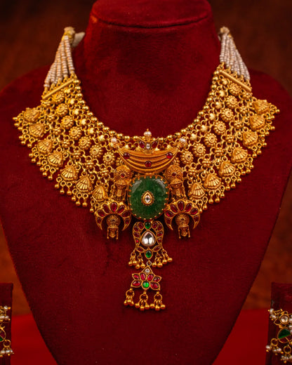 P925 Silver The Imperial Kundan Necklace