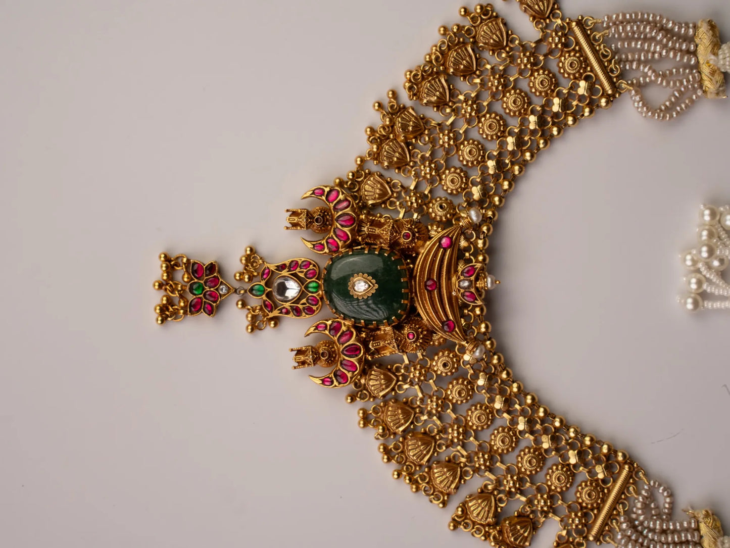 P925 Silver The Imperial Kundan Necklace