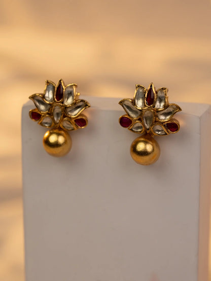 P925 Silver Svarna Necklace With Earring