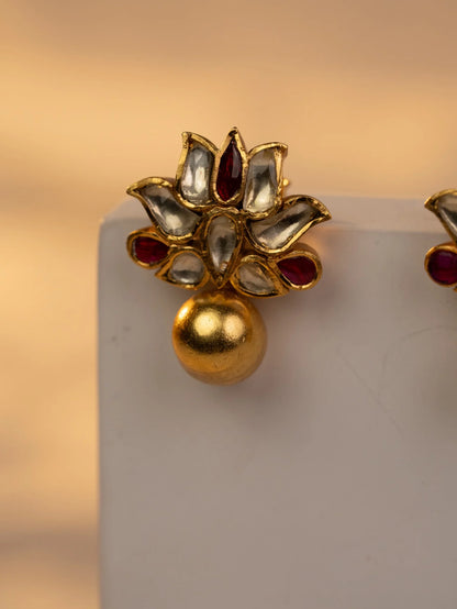 P925 Silver Svarna Necklace With Earring