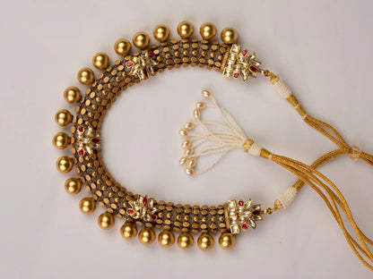 P925 Silver Svarna Necklace With Earring