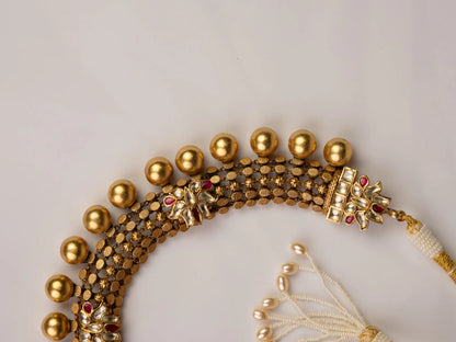 P925 Silver Svarna Necklace With Earring