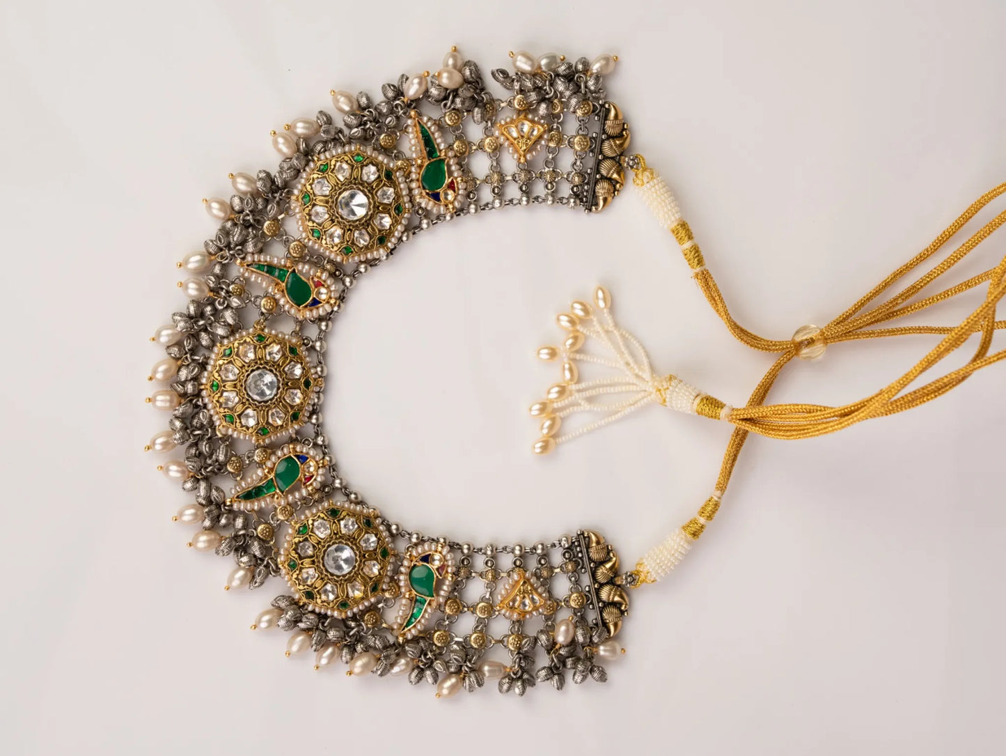 P925 Silver Morika Statement With Earrings
