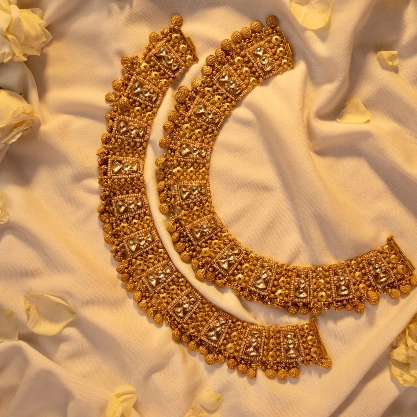 P925 Silver Inaya Luxe Payal
