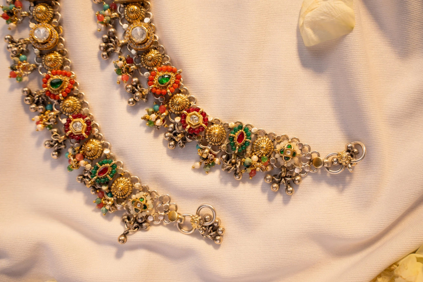 P925 Silver Meher Noor Payal