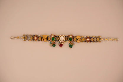 P925 Silver Mayura Paisley Bracelet