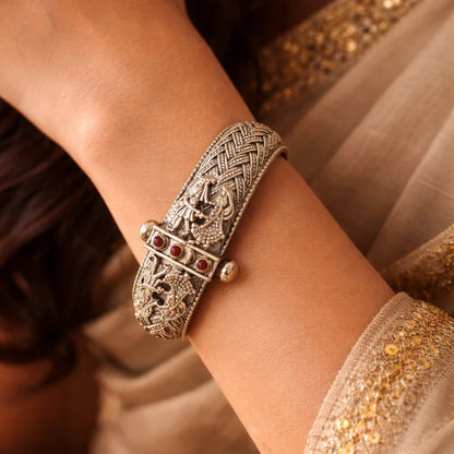 p92.5 Silver Padma Bangles