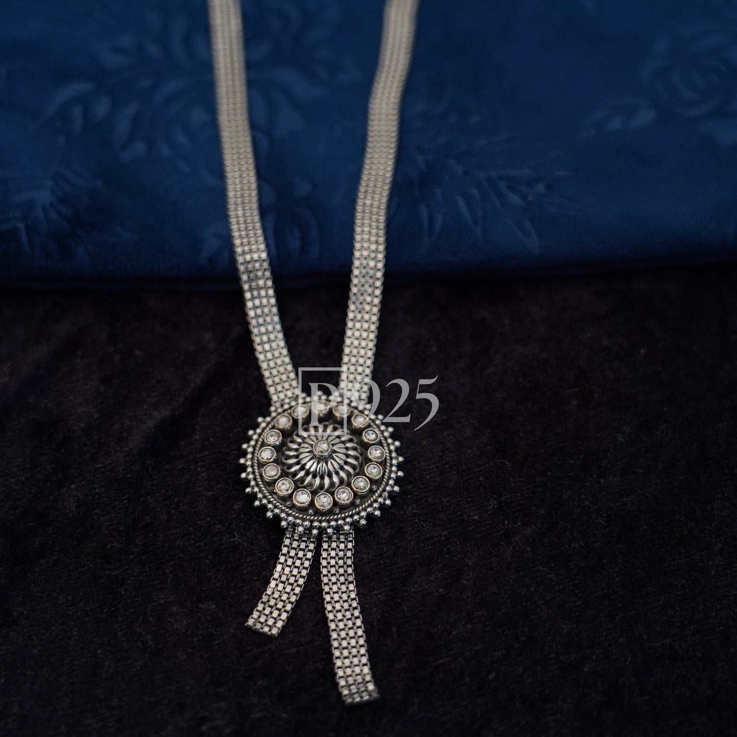 P925 Silver Classic Saaj Necklace