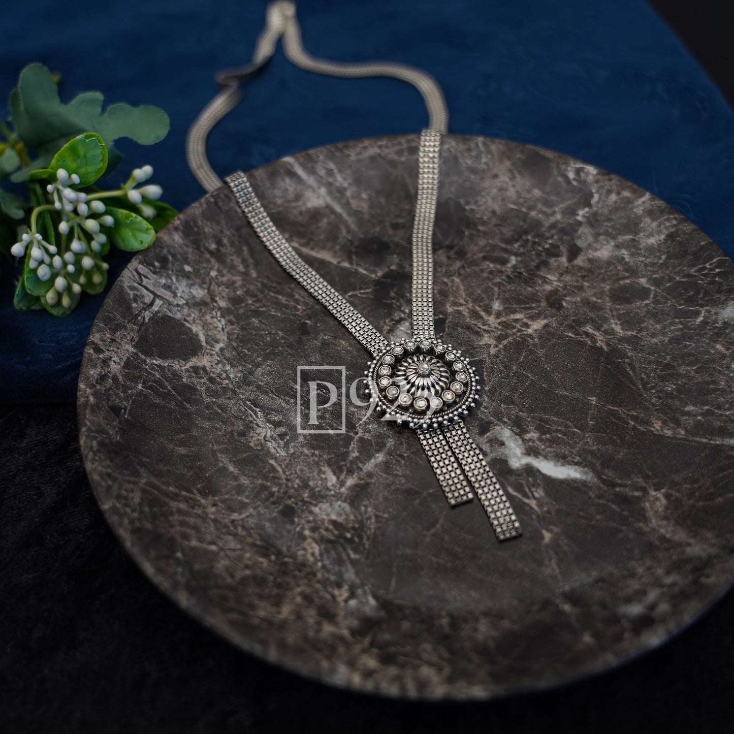 P925 Silver Classic Saaj Necklace