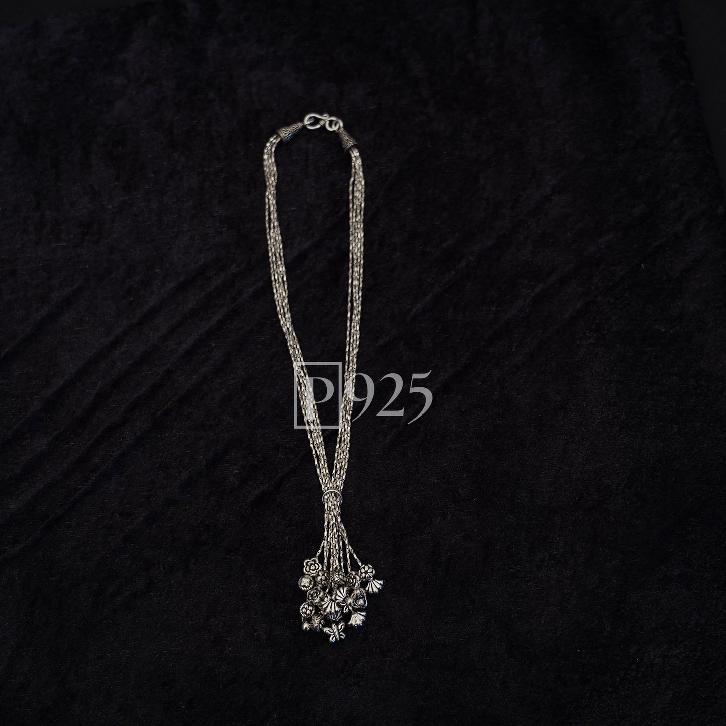 P925 Adjustable Silver Necklace