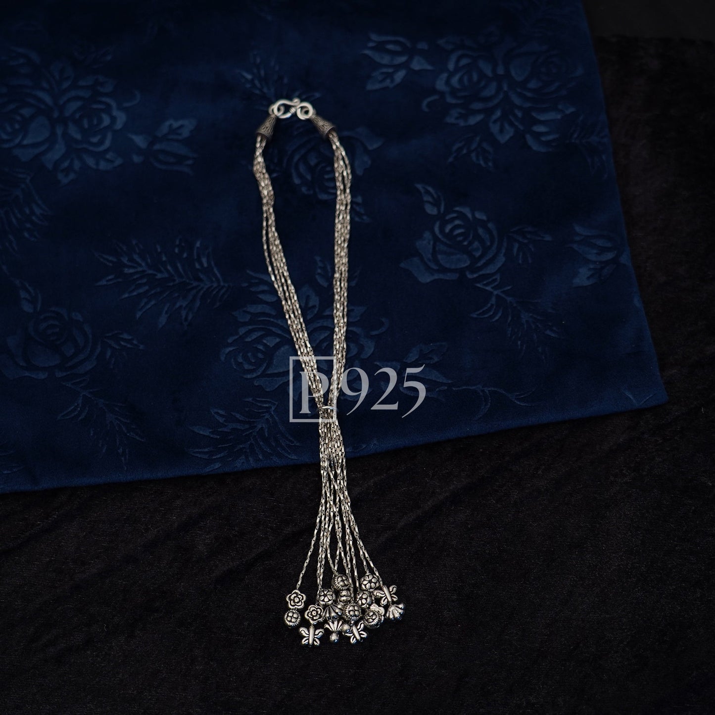 P925 Adjustable Silver Necklace