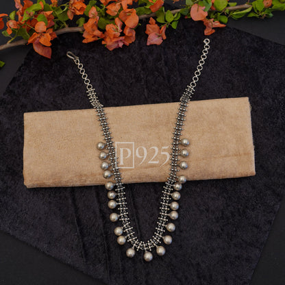 P925 Pearl Silver Neckpiece