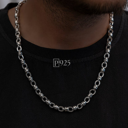 P925 SILVER Men's The Urban Link Chain