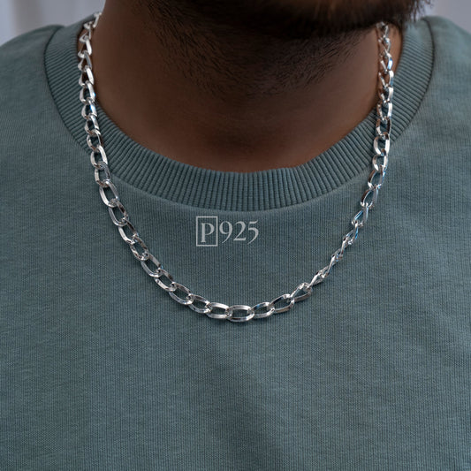 P925 silver The Timeless Link men chain