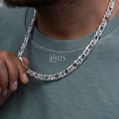 P925 Silver The Timeless Link men chain