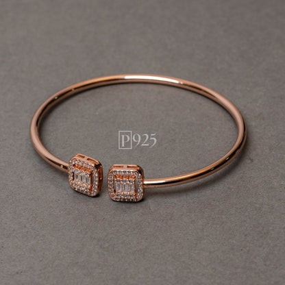 P925 Exquisite Rose Gold Bracelet