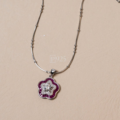 P925 Silver delicate ball chain