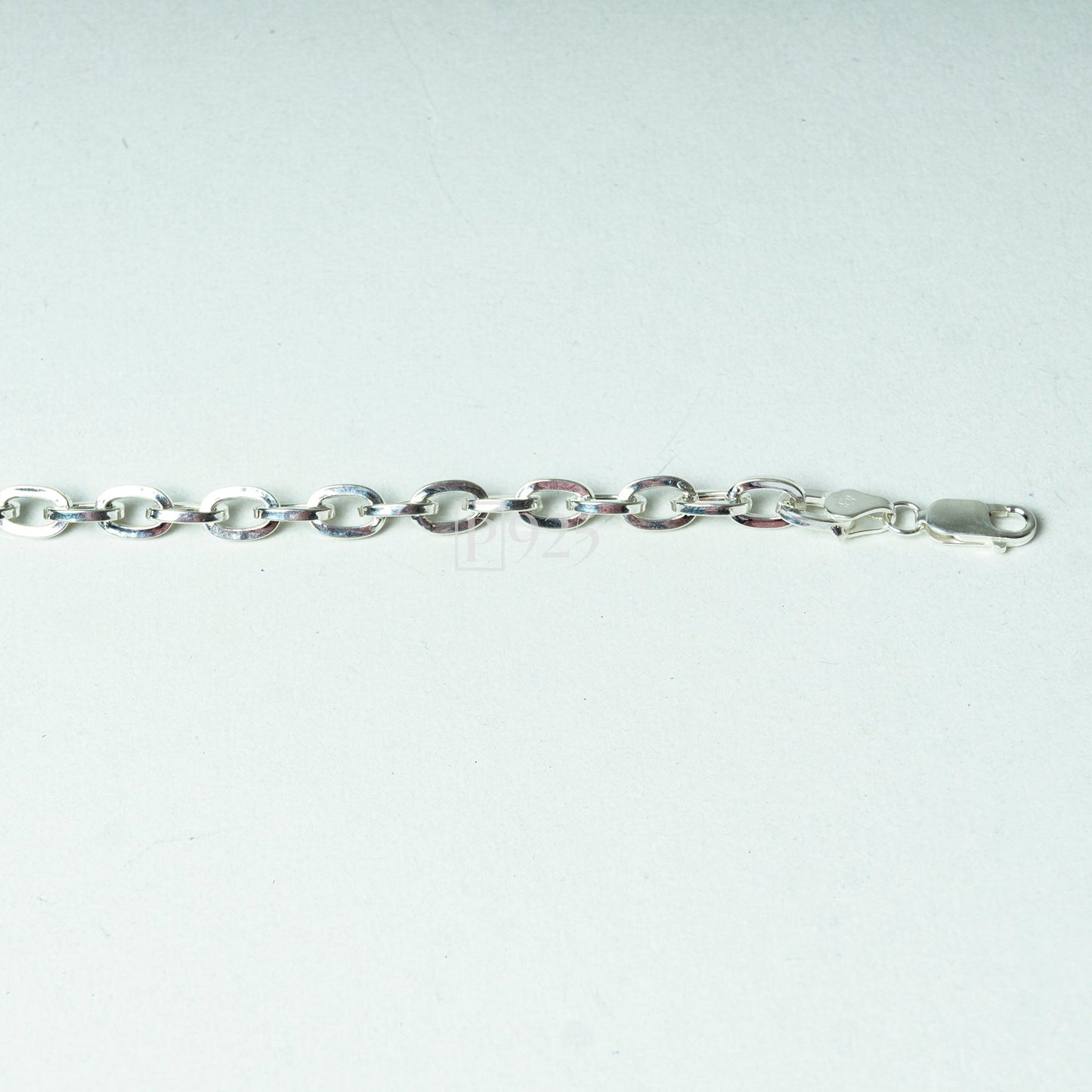 P925 SILVER LOOP SEQUENCE KIDS BRACELET