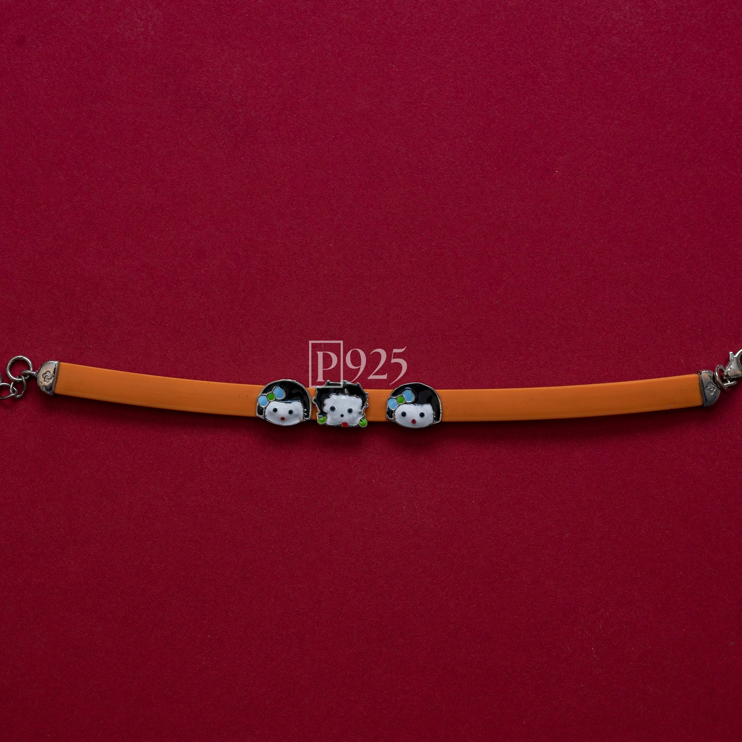 P925 SILVER PRINCESS THEMED KIDS BELT