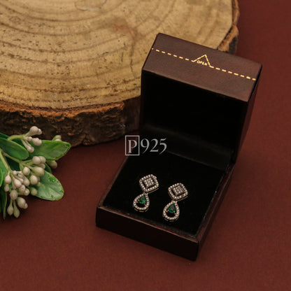 P925 nightshine silver Neckpiece & earrings set