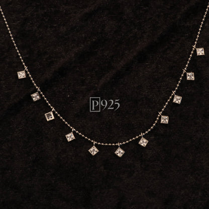 P925 endless beauty silver neckpeice