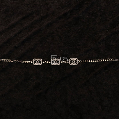 P925 Silver Gucci Structure Bracelet